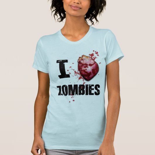 I love zombies tシャツ (正面)