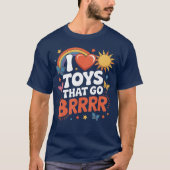 I Loveoyshat Go Brrr Funny Inappropriate Embarrass Tシャツ (正面)