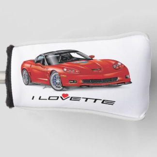 I LOVETTE® UNIQUE Auto Art Design ゴルフヘッドカバー