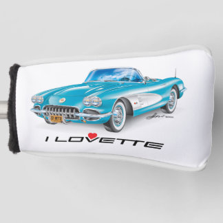 I LOVETTE UNIQUE CAR DESIGN GOLF HEAD COVER ゴルフヘッドカバー