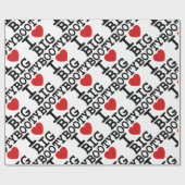 I LOVGEの大きい利得 ラッピングペーパー (フラット)