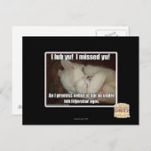 I lub Yu! 私はyuを恋しく思いました! ポストカード (正面/裏面)