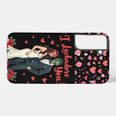 I Luchadore You Valentine's Samsung Galaxyケース (裏面横)