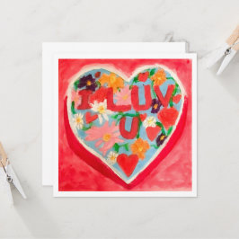 I Luv U カード