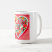 I Luv U コーヒーマグカップ (正面右)