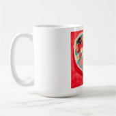 I Luv U コーヒーマグカップ (左)