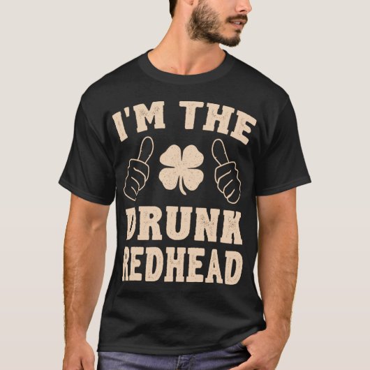 I_Mレッドヘッド飲St patricks day Tシャツ (正面)