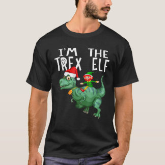 I m恐竜Tレックス小妖精や小人マッチングファミリーグループC Tシャツ