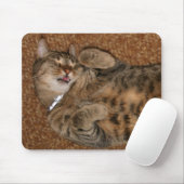 I', m非常にかわいい猫 マウスパッド (マウス)