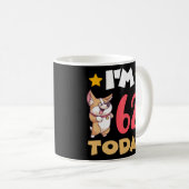 I m 62 Today コーヒーマグカップ (正面右)