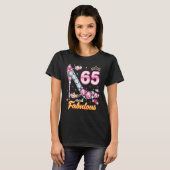 I M 65歳と素晴らしいハッピー65誕生日 Tシャツ (正面フル)