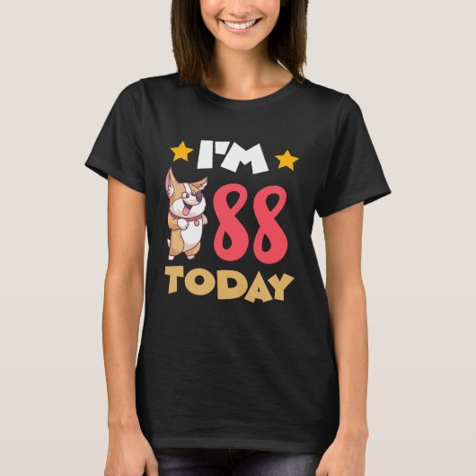 I m 88 Today Tシャツ (正面)