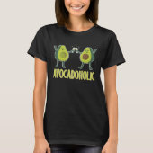 I m A Avocadoholic Tropical Fruit Avocado Tシャツ (正面)