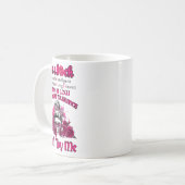 I’m A Btch Beautiful Intelligent Thoughtful Caring コーヒーマグカップ (正面左)