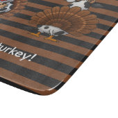 I’m a Cow Turkey | Funny Thanksgiving Disguise カッティングボード (角)