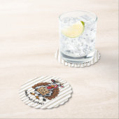 I’m a Cow Turkey | Funny Thanksgiving Disguise ペーパーコースター (インサイチュ)