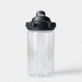 I’m a Fit-Dill! Funny Fitness Pickle Pun Design |  ウォーターボトル (背面)