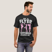 I’m A Flyer Nothing Scares Me Cheer Cheerleading C Tシャツ (正面フル)