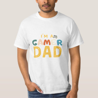 I´M A GAMER DAD Tシャツ