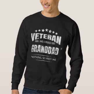 I m a Granddad and a Veteran スウェットシャツ