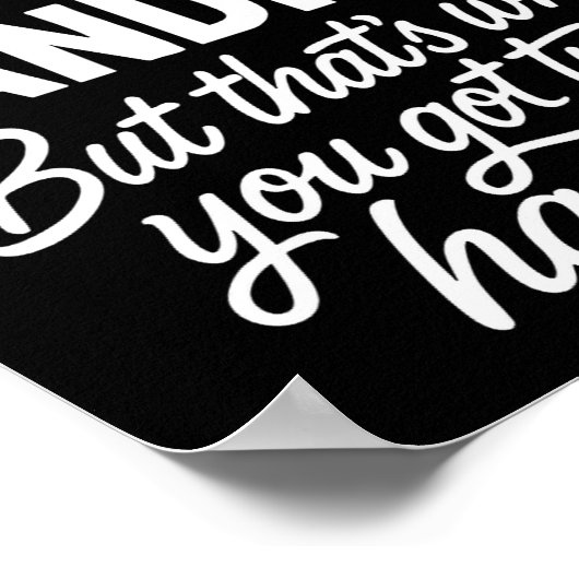 I’m A Handful Funny Sy Hands Quote Bold Flirty Wom ポスター (角)