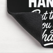 I’m A Handful Funny Sy Hands Quote Bold Flirty Wom マウスパッド (コーナー)