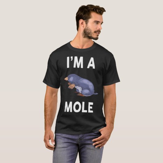 I m A MOLE   MOLE Tシャツ (正面フル)