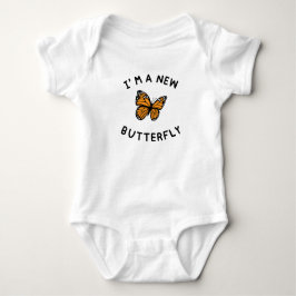 I’m a New Butterfly Baby outfit | Cute Halloween ベビーボディスーツ