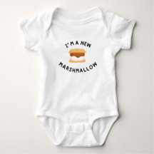 I’m a New Marshmallow Baby Bib | Cute S’mores