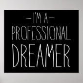 I’m a Professional Dreamer ポスター (正面)