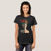 I m A Sagittarius Queen Melanin Black Women Horosc Tシャツ (正面フル)