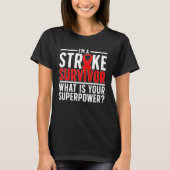 I m A Stroke Survivor Stroke Awareness Month Tシャツ (正面)