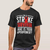 I m A Stroke Survivor Stroke Awareness Month Tシャツ (正面)
