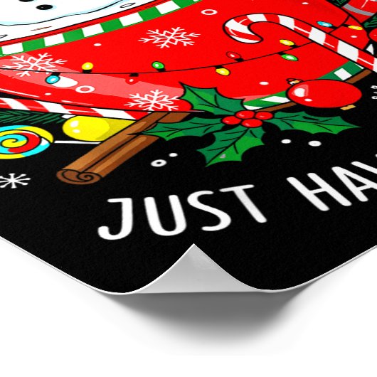 I’m Fine It’s Fine Just Having Meltdown Funny Chri ポスター (角)