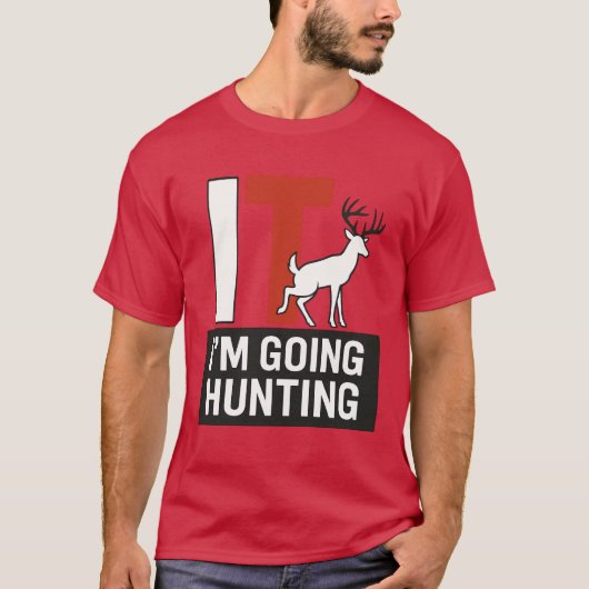 I’M GOING HUNTING Tシャツ (正面)