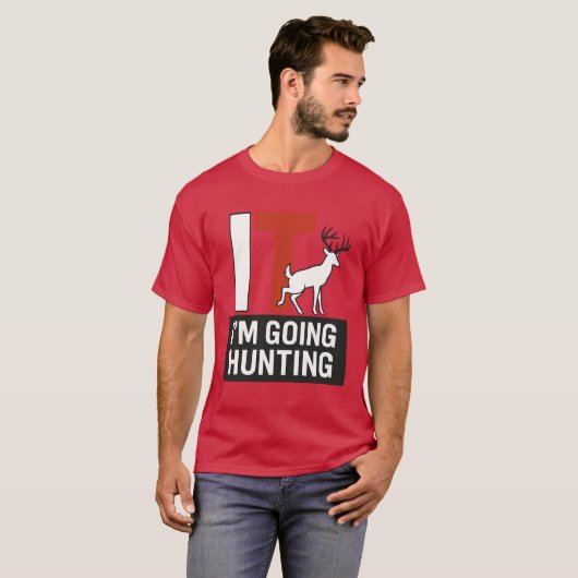 I’M GOING HUNTING Tシャツ (正面フル)