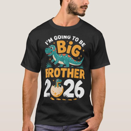 I’m Going To Be Big Brother 2026 – Dino Pregnancy  Tシャツ (正面)