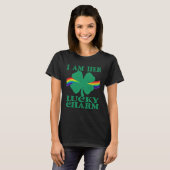 I m Her Lucky Charm Happy St Patrick s Day Irish S Tシャツ (正面フル)