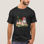 I m Laying On Your Present Thug Santa Claus Ugly C Tシャツ (正面)