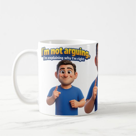 I’m not arguing コーヒーマグカップ (左)