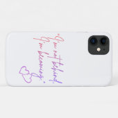 I’m Not Behind I’m Becoming – Self Love Case-Mate iPhoneケース (裏面(横))