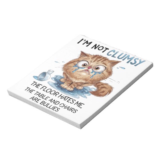 I’m Not Clumsy  ノートパッド (回転)