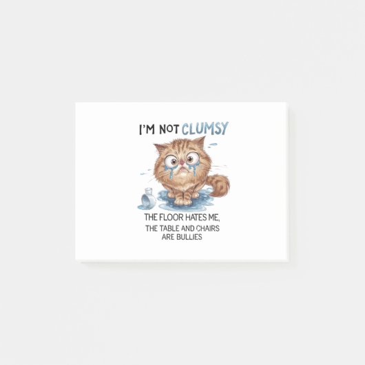 I’m Not Clumsy  ポストイット (正面)