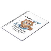 I’m Not Clumsy the Flor Hates Me  ノートブック (左側)