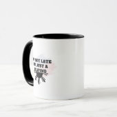 I’m Not Late I’m Just a Filipino Mug Funny Pinoy マグカップ (正面左)