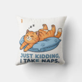 I’m Not Lazy, I’m Energy Efficient クッション (裏面)