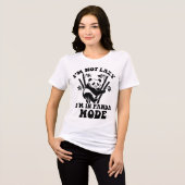 I’m not lazy I’m in panda mode pandas sleep relax トライブレンドＴシャツ (正面全面)
