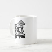 I’m Not Moody, You’re Just Annoying コーヒーマグカップ (正面左)
