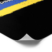I’m Not Playing Cards Ukrainian Flag Support Trans ポスター (角)