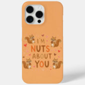 I’m Nuts About You  – Cute Squirrel  Case-Mate iPhoneケース (裏面)